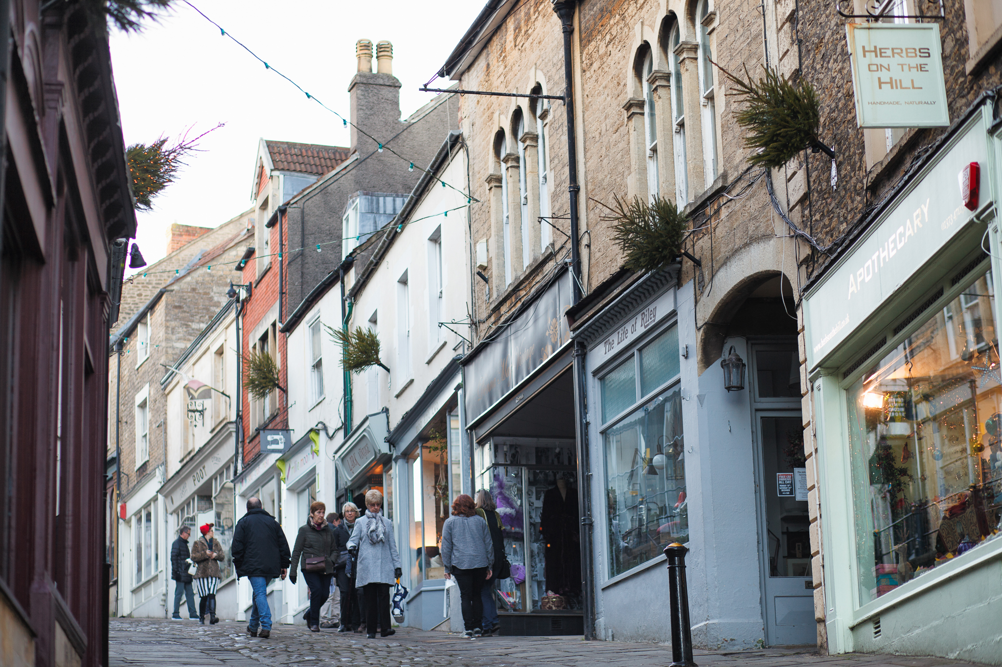 Catherine Hill is a great place for a walk, with beautiful cobbled streets and a diverse range of shops.